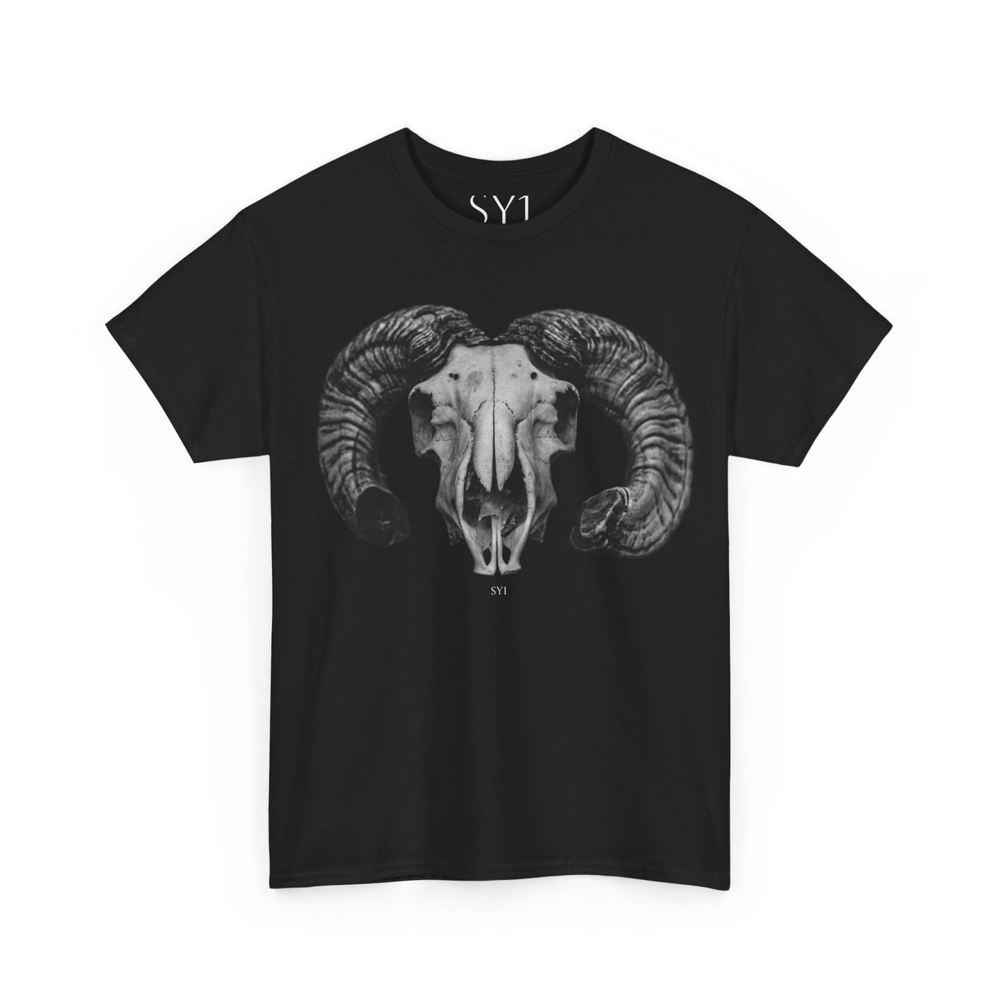 Ram Skull Unisex Heavy Cotton Tee