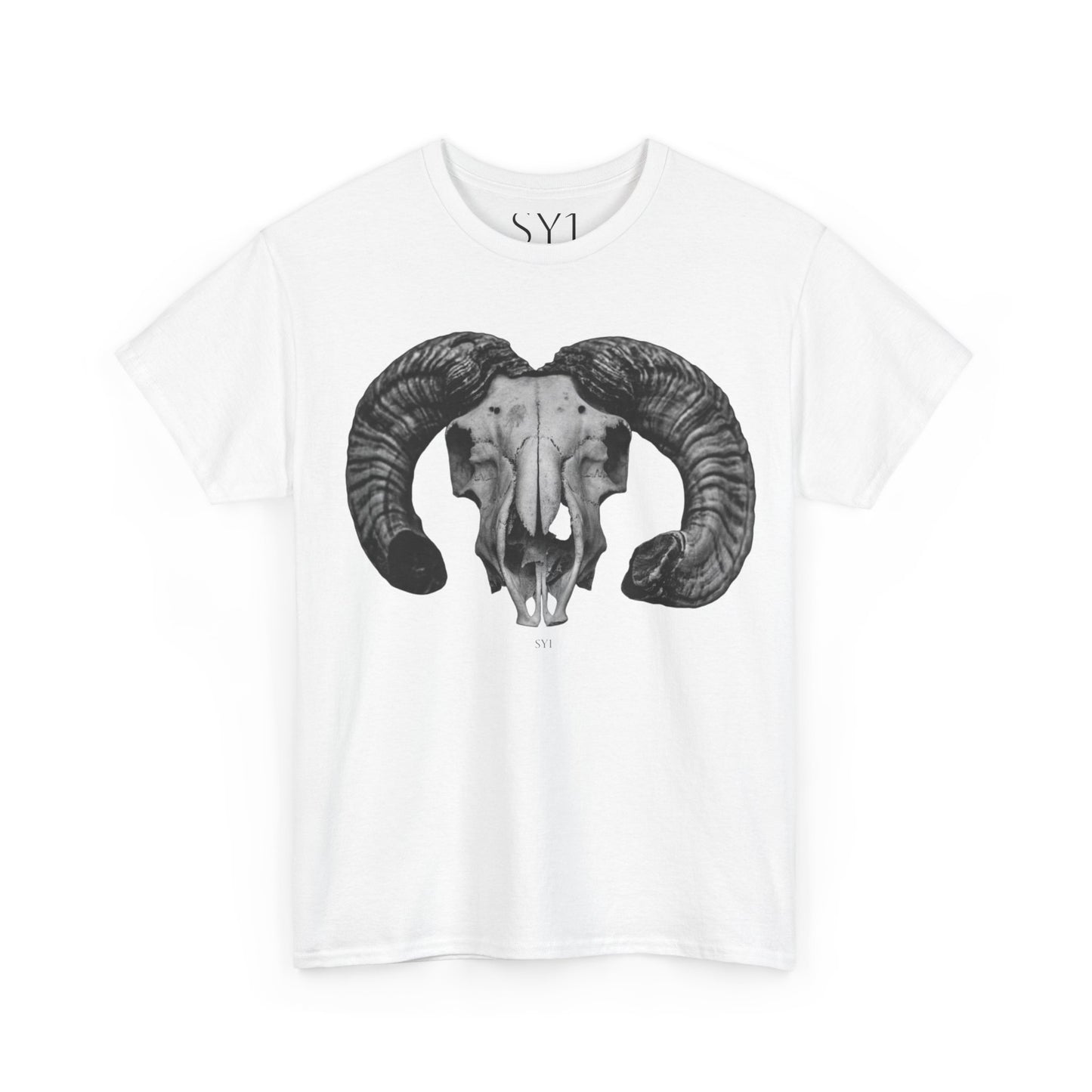 Ram Skull Unisex Heavy Cotton Tee