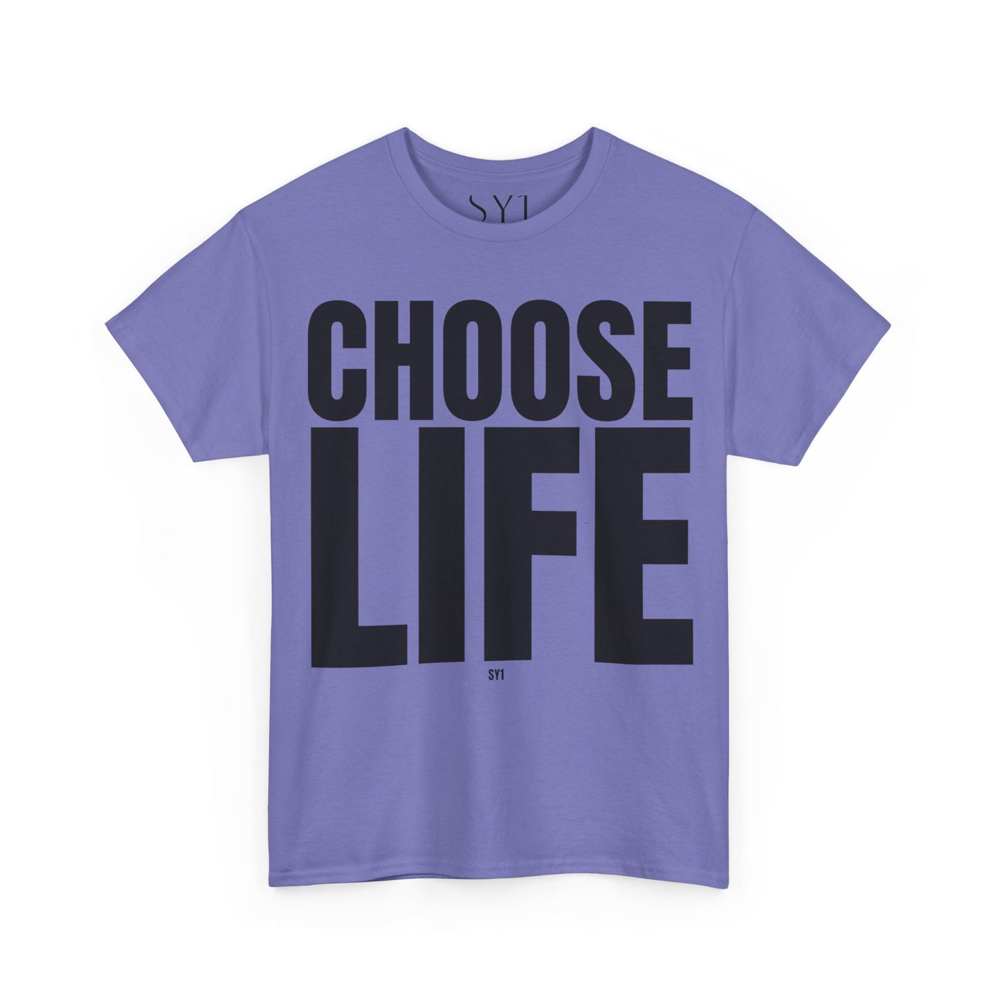 CHOOSE LIFE Unisex Heavy Cotton Tee