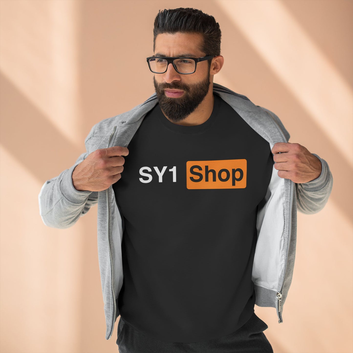 SY1 SHOP Unisex Crewneck Sweatshirt