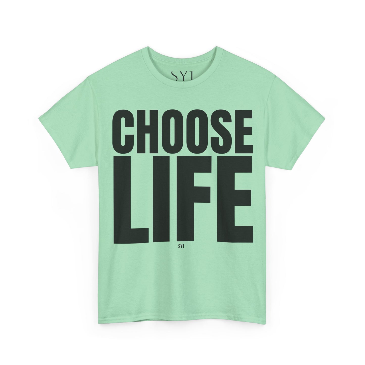 CHOOSE LIFE Unisex Heavy Cotton Tee